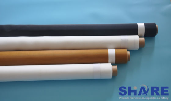 Natural White Monofilament Polyester Mesh Micron Rating 800UM For Proofer Cups