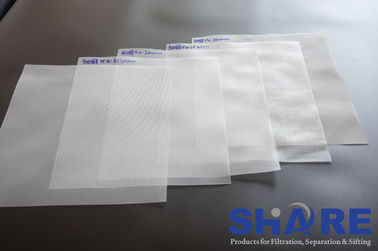 Dust Collection Monofilament Nylon Mesh , Nylon Micron Screen With Precision Mesh Holes