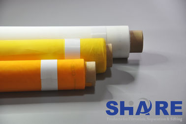 Monofilament Silk Screen Printing Mesh , Electronic Printing Fabric Mesh Roll Multi Color