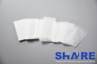 30 X 50MM Nylon Filter Mesh Biopsy Bags Opening 199UM Mesh Count 100Tpi