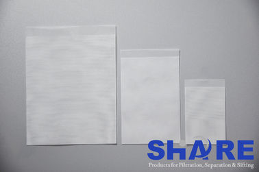 30 X 50MM Nylon Filter Mesh Biopsy Bags Opening 199UM Mesh Count 100Tpi