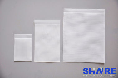 Food And Medical Grade Mesh Filter Bags , Nylon Biopsy Bags White Color