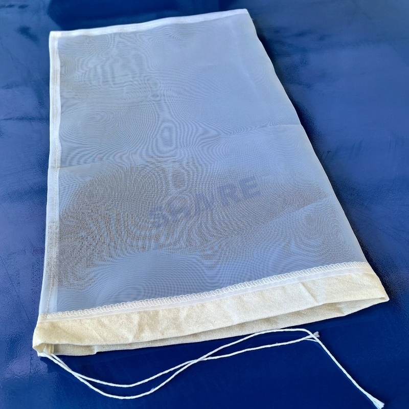 Custom-Tailor Nylon Mesh Filter Bag Linen Opening with Drawstring Micron 20um-500um for Fluid